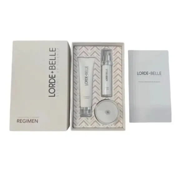 Lorde + Belle CC Skincare Regimen Beauty Product 3 in 1 Pack New with Box